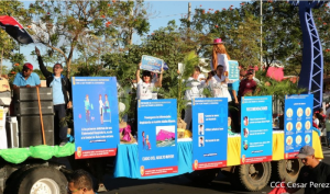 Nicaragua - Karnevalsumzug der FSLN am 14. März 2020