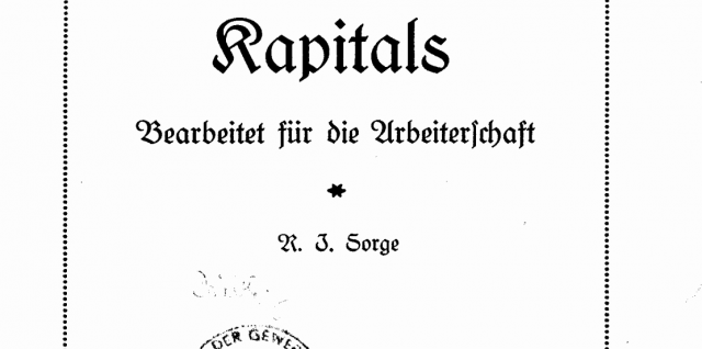 Broschüre von 1922